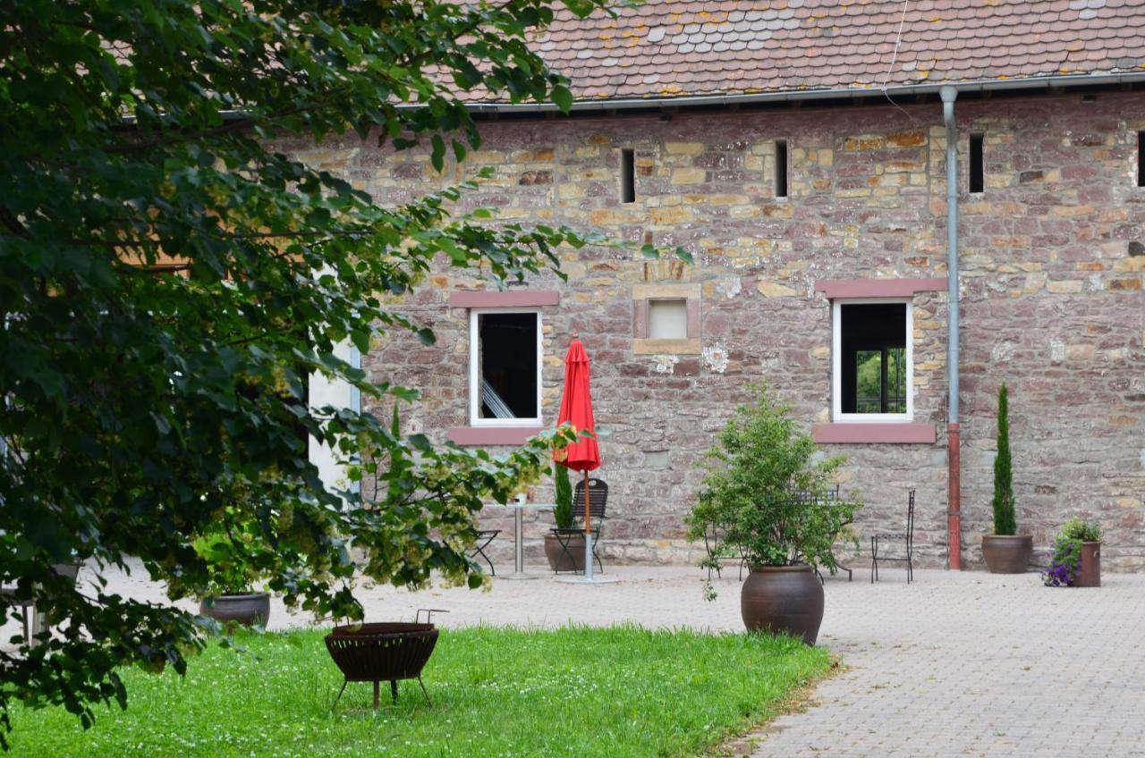 Wersauer Hof - Ferme Auberge Reilingen Eksteriør billede