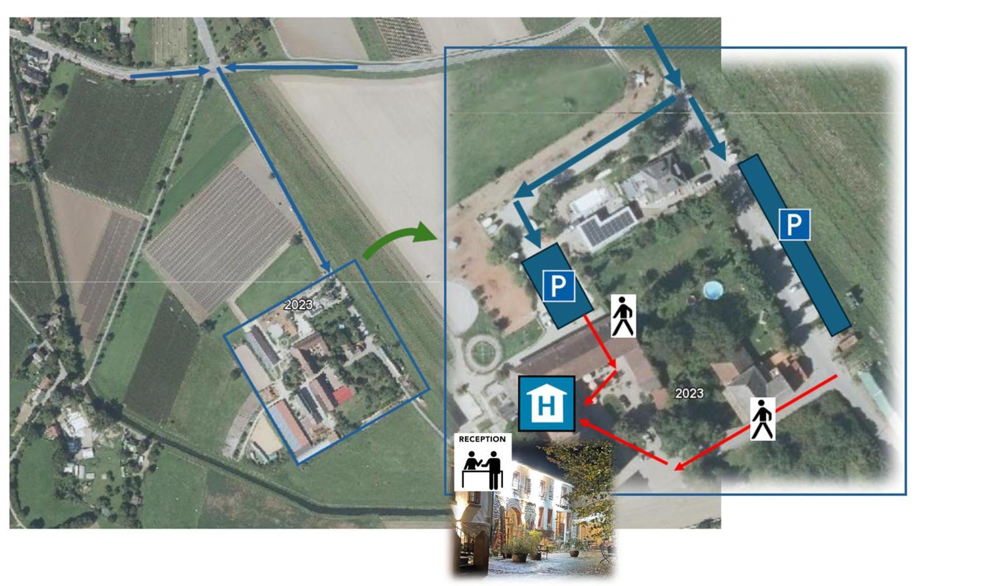 Wersauer Hof - Ferme Auberge Reilingen Eksteriør billede